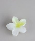 Tropical Blooms Flower Hair Claw Clip