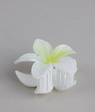 Tropical Blooms Flower Hair Claw Clip