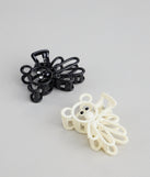 Beary Cute Hair Claw Clips