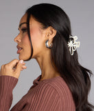 Beary Cute Hair Claw Clips