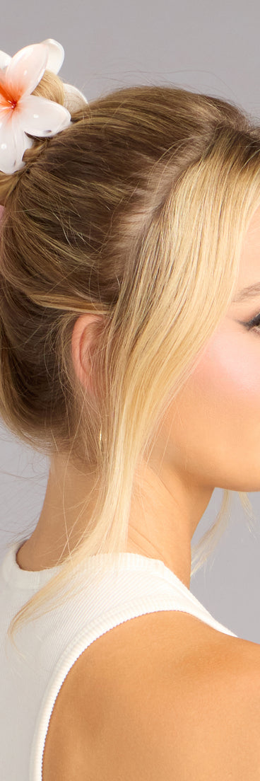 Sweet Bloom Flower Hair Clip Set