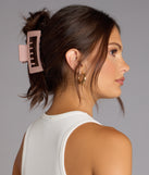 Clipped And Cute Hair Claw Clip Trio
