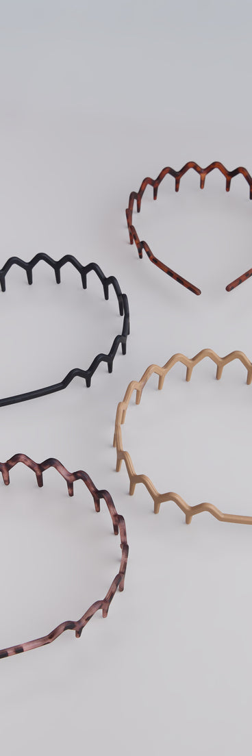 Hair Check Four-Pack Headband Set