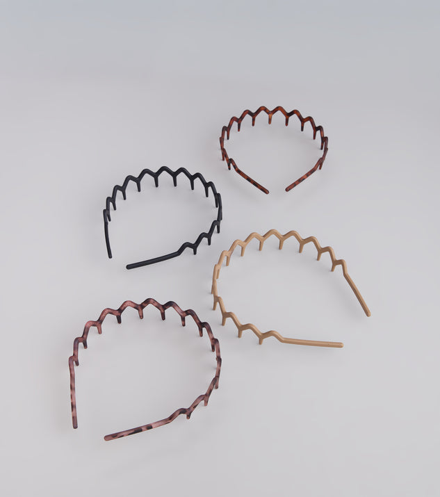 Hair Check Four-Pack Headband Set