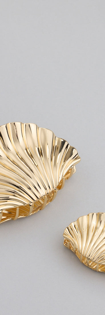 Making Waves Shell Claw Clip Set