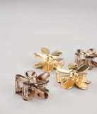 Bloom Goals Flower Hair Clip Set