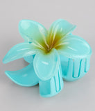 Tropical Blooms Flower Hair Claw Clip