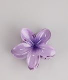 Tropical Blooms Flower Hair Claw Clip
