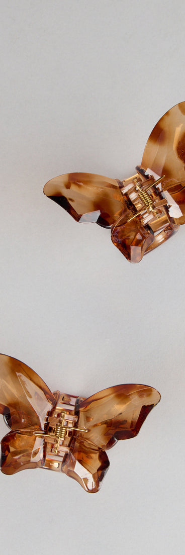 Butterfly Mood Hair Clips