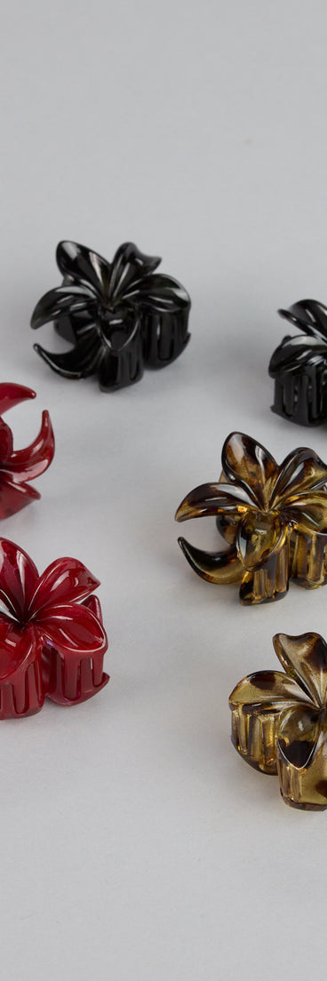 Bloom On Repeat Mini Claw Clip Set