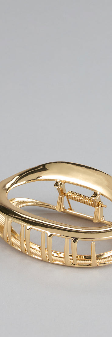 Chic Circle Grip Claw Hair Clip