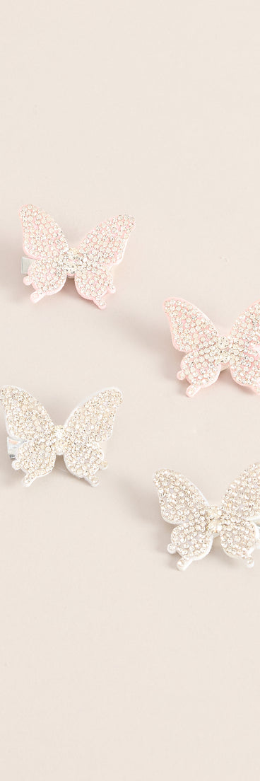 Flutter By Butterfly Hair Clip Set