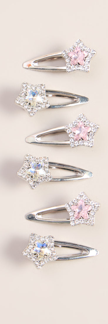 Starstruck Rhinestone Clip Set