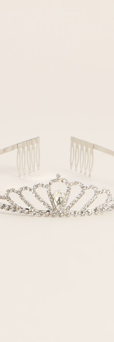 Crowned In Shine Rhinestone Tiara