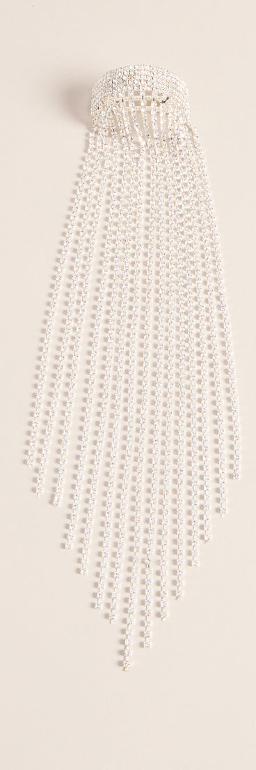 Sparkling Rhinestone Ponytail Hair Clip