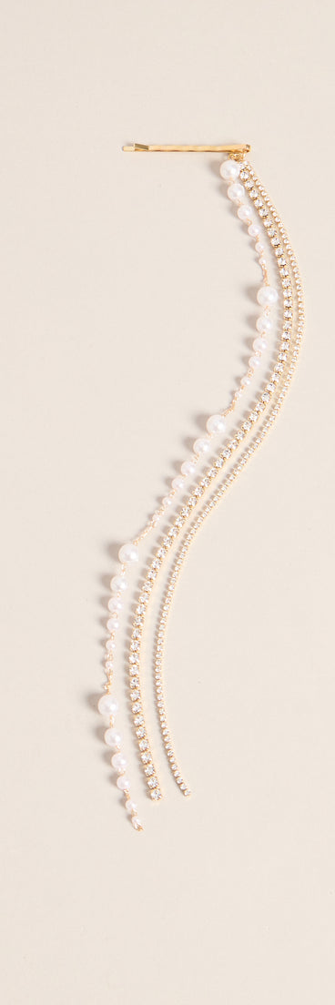 Pearl Rush Tassel Bobby Pin