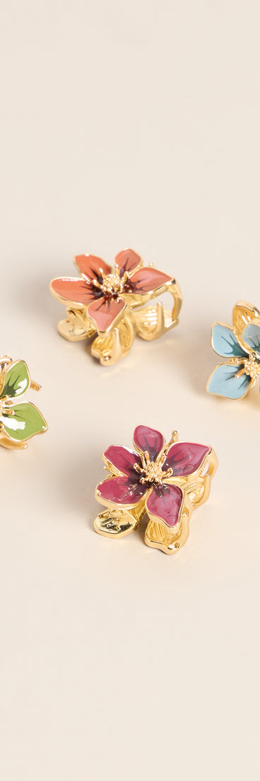 Bloom Baby Flower Claw Clip Set