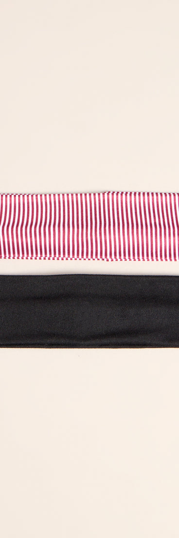 Campus Rotation Three Pack Stretch Headband Set