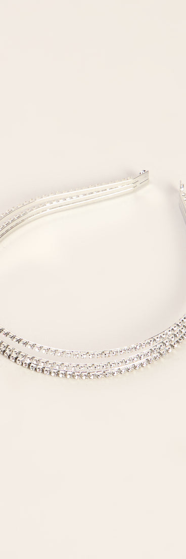 Crowned In Sparkle Rhinestone Headband