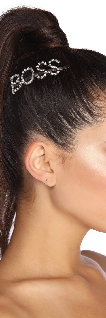Boss Status Hair Pin