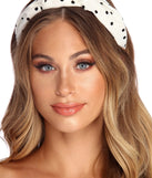Pleated Knot Headband