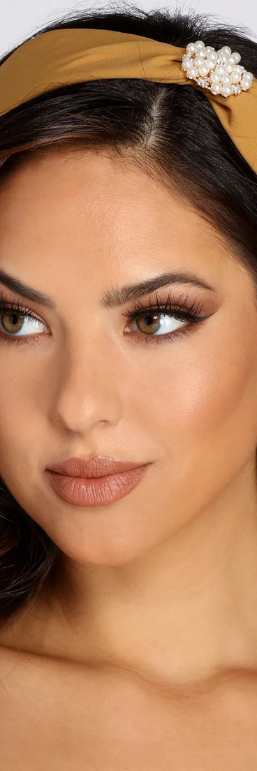 Pearl Embellished Headband