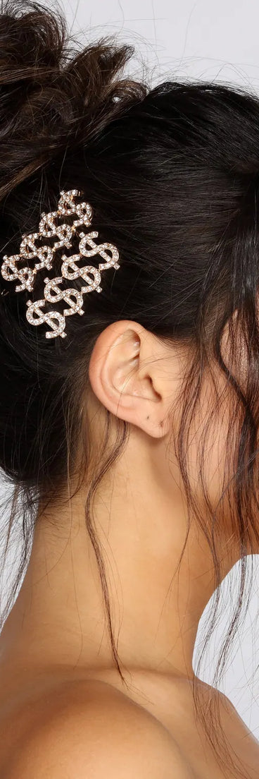 Bling Out Barrette Set