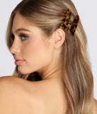 Tortoise Shell Hair Clips