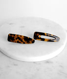 Tortoise Shell Hair Clips