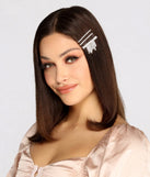 Rhinestone Fringe Bobby Pin 7 Pack