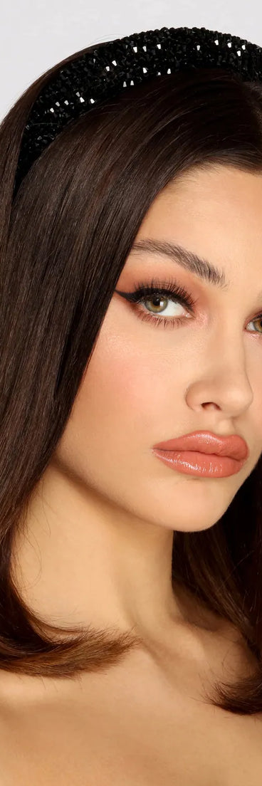 Beaded Padded Headband