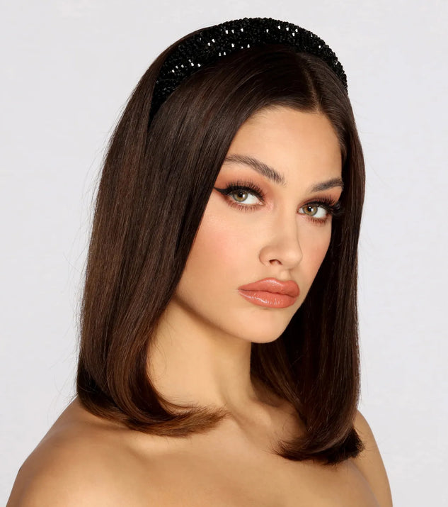 Beaded Padded Headband
