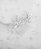Dreamy Rhinestone Leaf Hair Comb