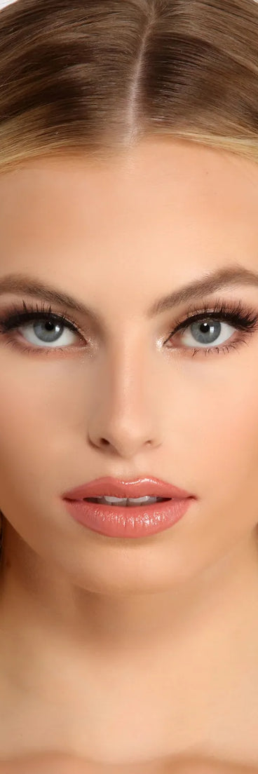 Eight Pack Glitter Acrylic Hair Clips