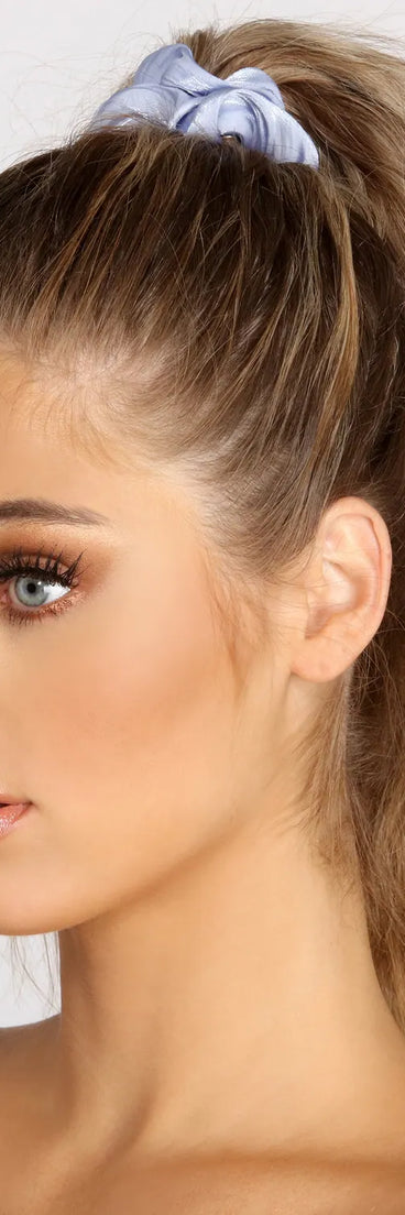 A Pastel Obsession Satin Scrunchies 5 Pack