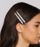 Gorgeous Sparkle Two Pack Rhinestone Bobby Pins Set