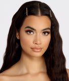 Dainty 2 Pack Rhinestone Bobby Pin Set