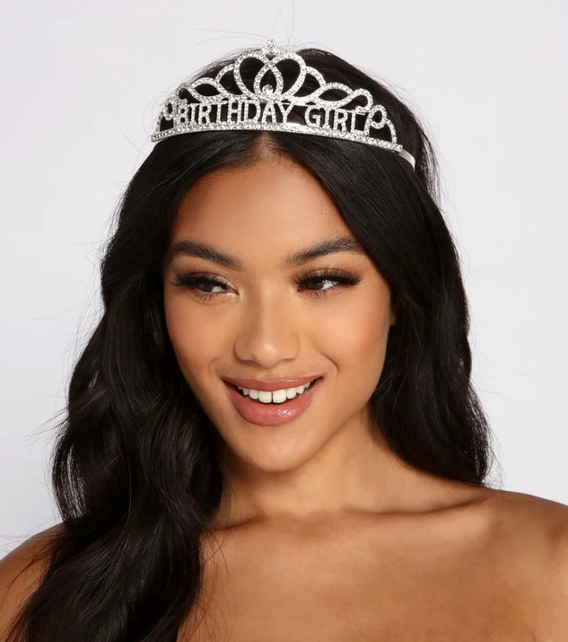 Issa Celebration Birthday Girl Rhinestone Tiara
