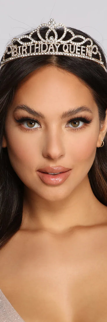 Birthday Queen Rhinestone Tiara