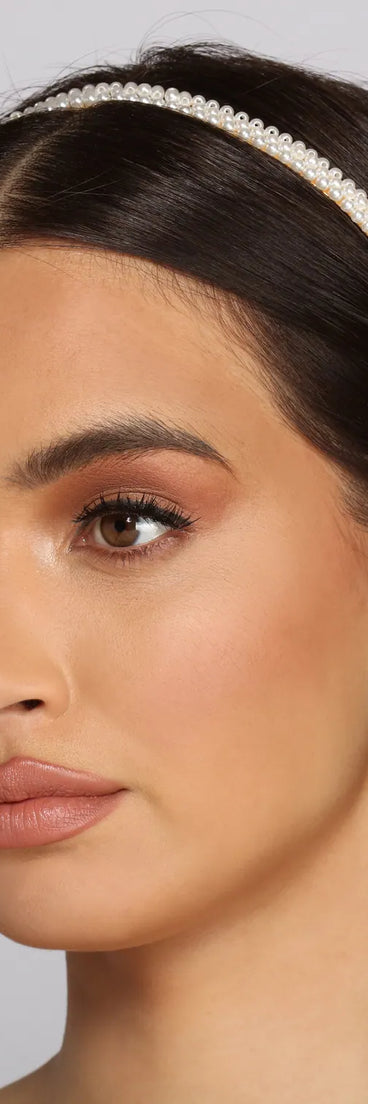 Preppy And Posh Pearl Hair Accessory Set