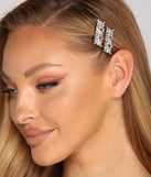 Dainty And Chic Gemstone Hair Clips