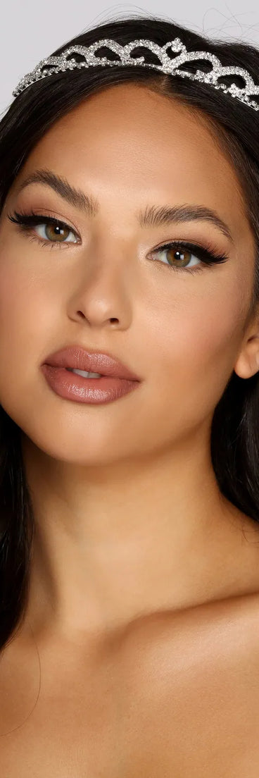 Gleam And Dream Rhinestone Tiara