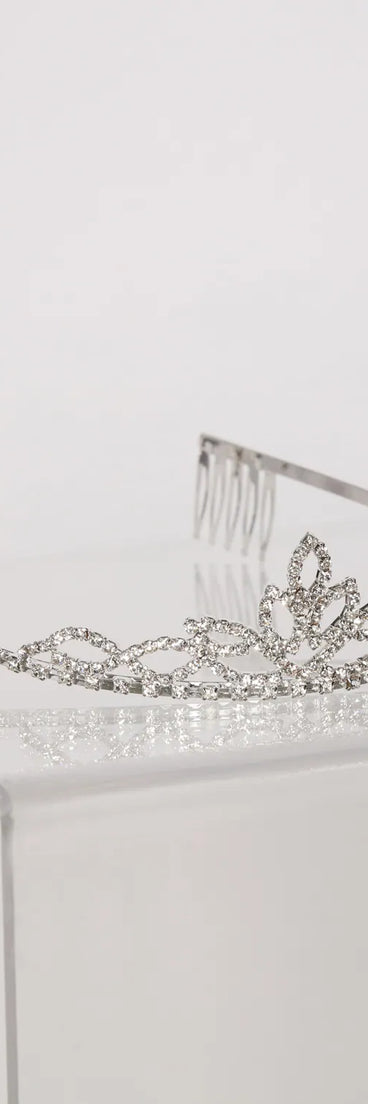 Dream Of Glam Tiered Rhinestone Tiara