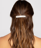 Classic Chic Rhinestone Barrette
