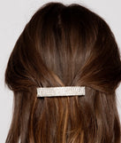 Classic Chic Rhinestone Barrette