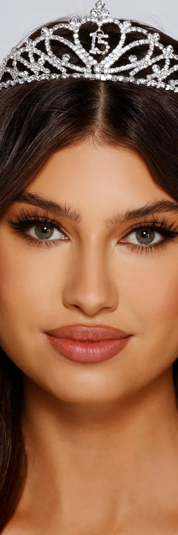 Sweet 15 Rhinestone Tiara