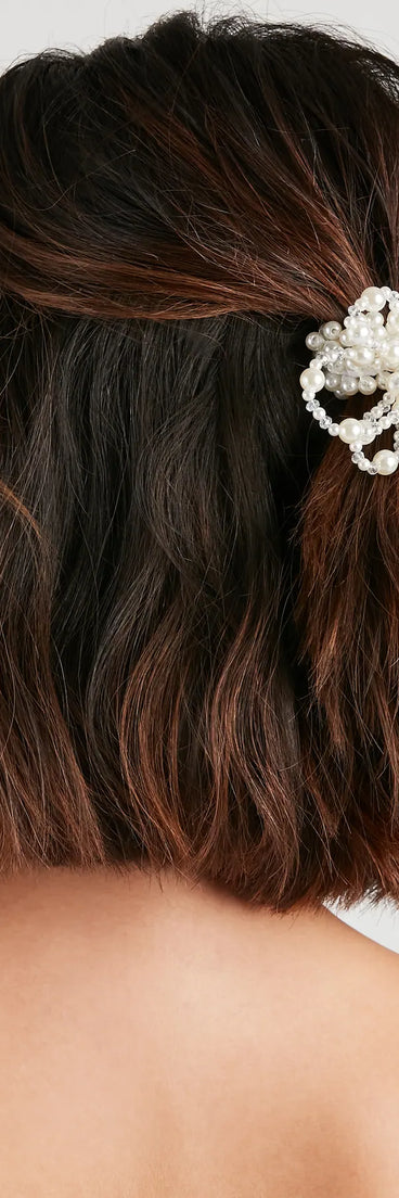 Luxe Details Pearl Elastic Band