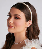 Keep It Neat Faux Pearl Headband Set