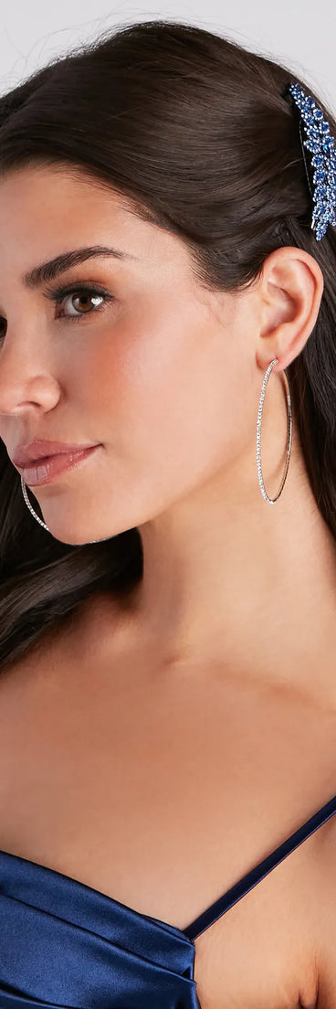 Luxe Sparkle Rhinestone Barrette