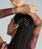 Favorite Rhinestone Hair Pin Six Pack